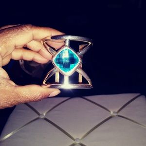 Silver tone Cleopatra Bracelet